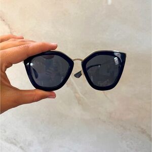 Black PRADA sunglasses. Lightly used handmedown from MIL.